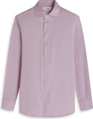 Bugatchi Devon OoohCotton® Houndstooth Button-Up Shirt