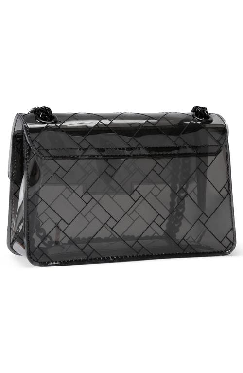 Kurt Geiger London Mini Kensington Drench Vinyl Convertible Crossbody Bag