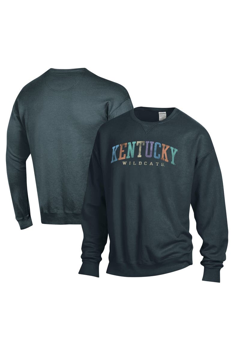 Unisex ComfortWash Gray Kentucky Wildcats Oversized Pullover Sweatshirt, Main, color, Gray