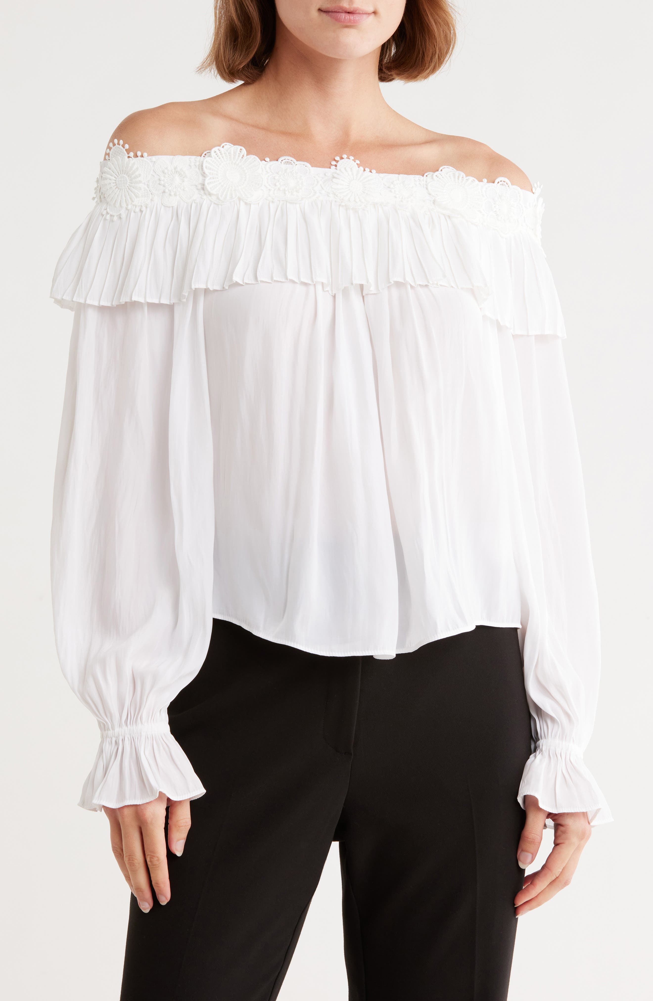 Ramy Brook Fannie Off the Shoulder Top