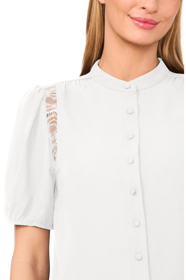 Lace Inset Top, Alternate, color, NEW IVORY