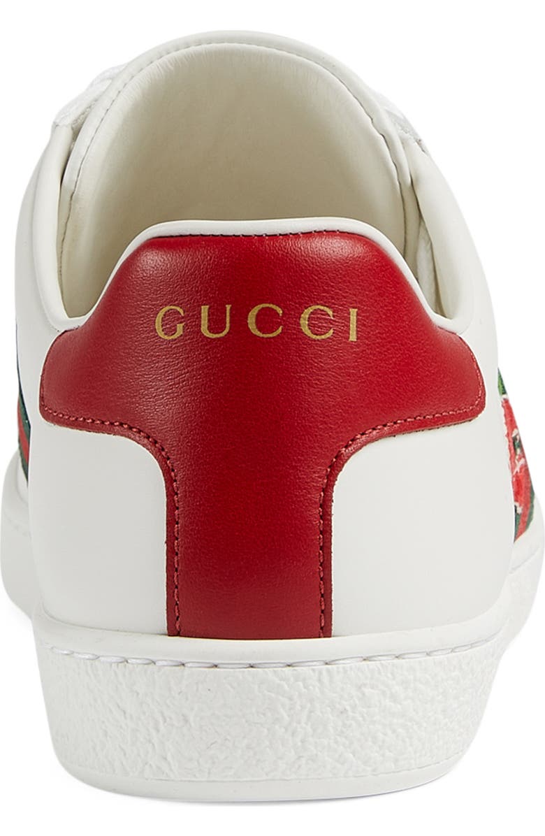Gucci New Ace GG Cherry Sneaker, Alternate, color,