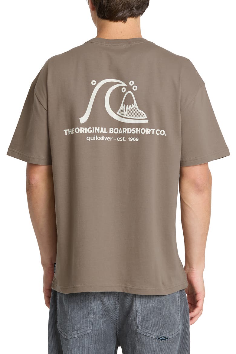 OG Surf Company ORG Graphic T-Shirt, Alternate, color, PINE BARK