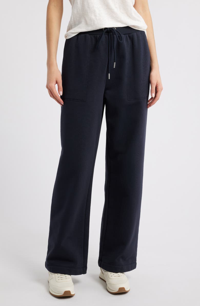 FRAME The Straight Leg Sweatpants, Main, color, Dark Navy