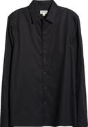 Open Edit Slim Fit Solid Button-Up Shirt