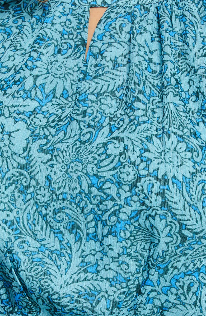 Estelle Sorrento Paisley Halter Neck Dress, Alternate, color, 