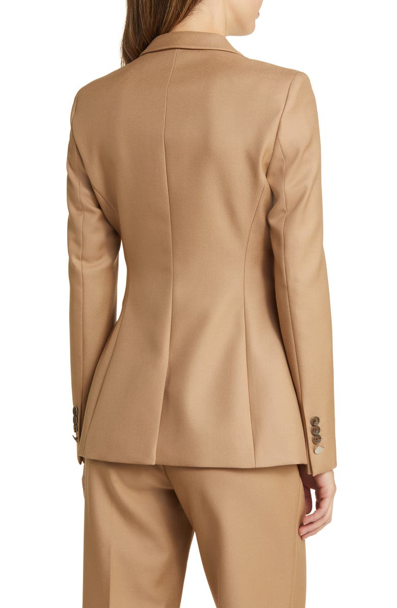 BOSS Juicylara Virgin Wool Blazer, Alternate, color,