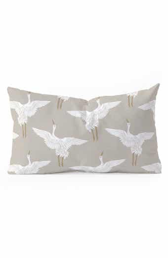 Deny Designs Iveta Abolina Cranes Lumbar Pillow