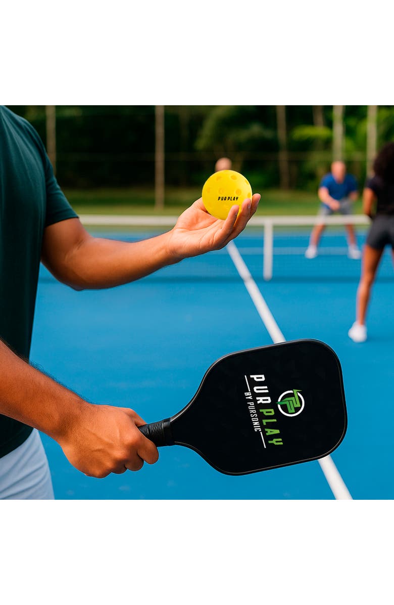 PURSONIC The Ultimate Pickleball High Performance Set, Alternate, color, Black