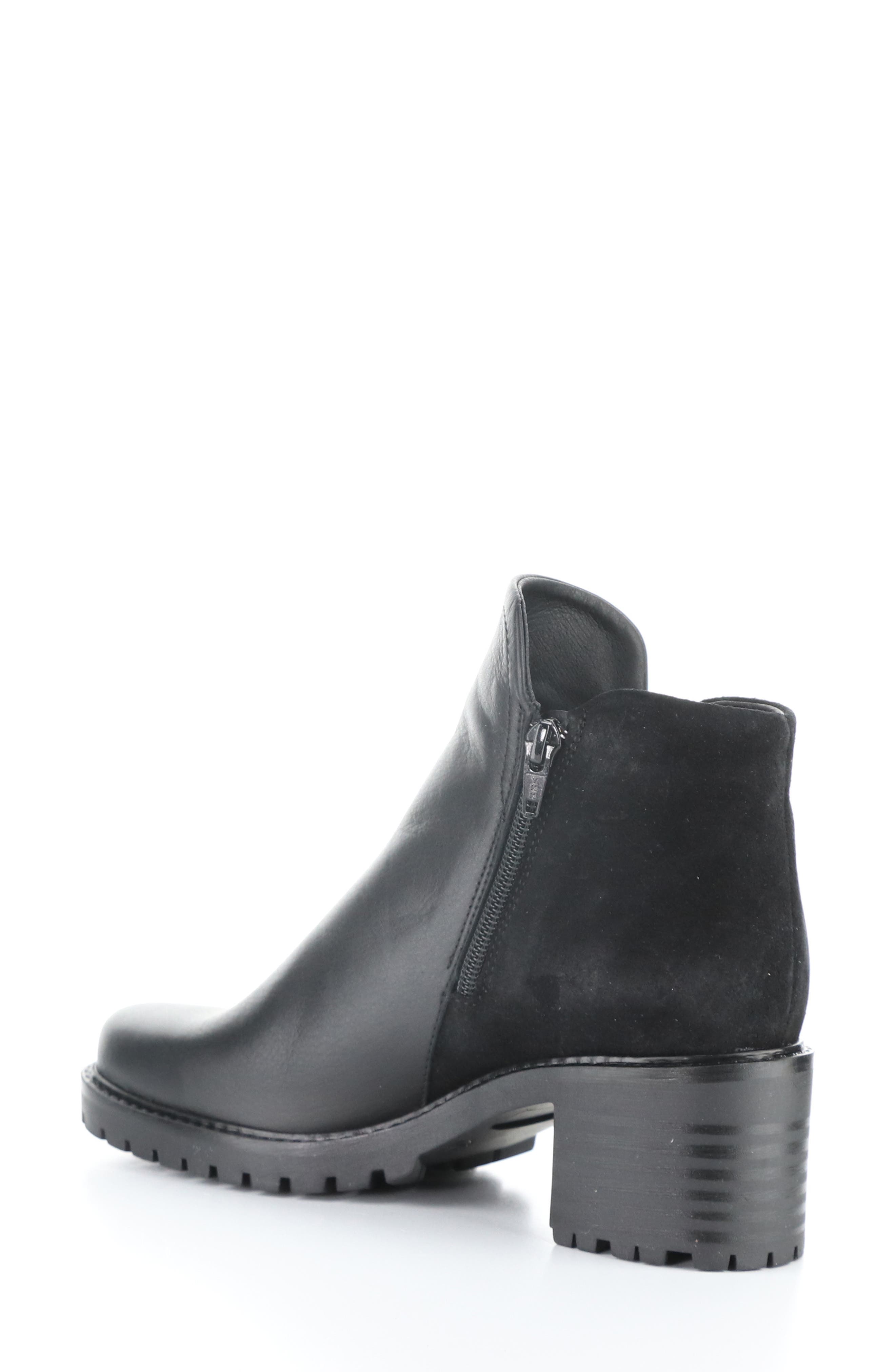 Inara Bootie, Alternate, color, BLACK FEEL/ OILSUEDE