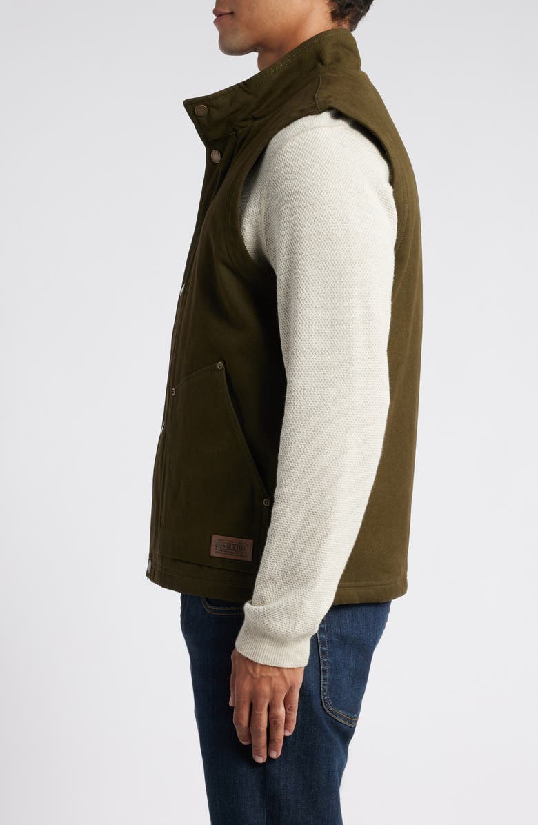 Pendleton Pine Grove Canvas Vest, Alternate, color, 