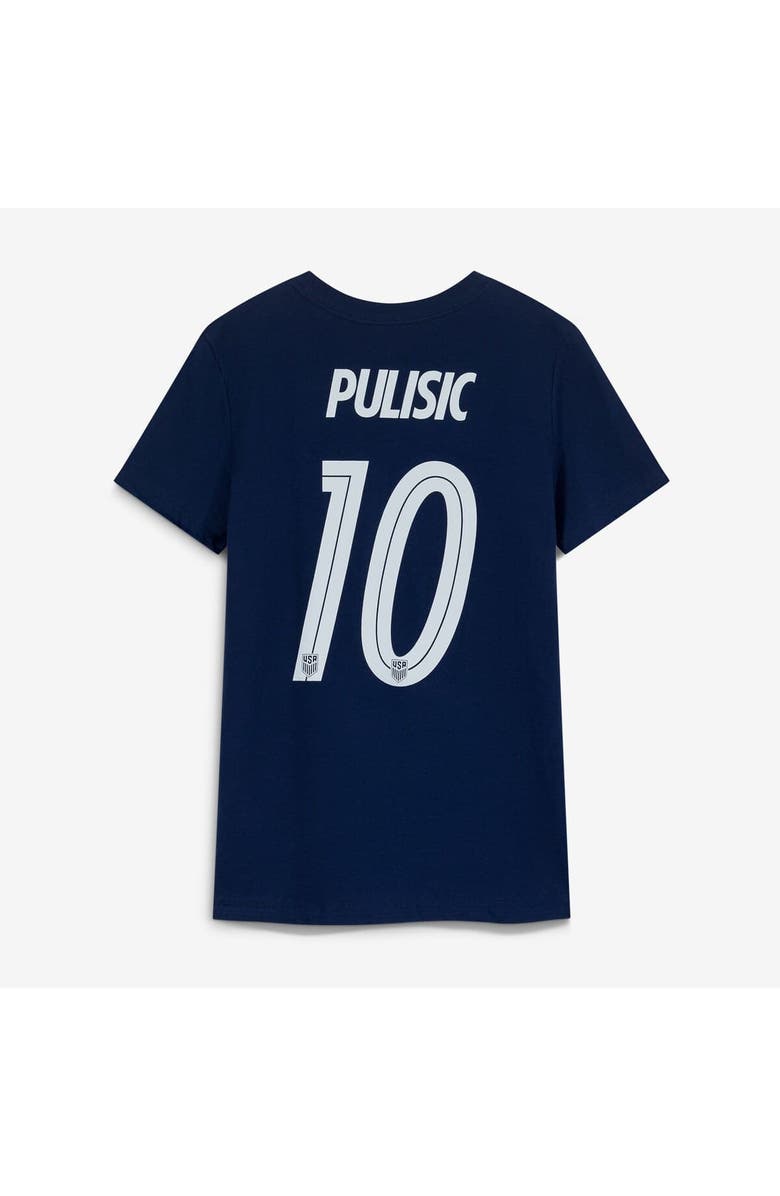 Nike Women's Nike Christian Pulisic Navy USMNT Away Name & Number T-Shirt, Alternate, color, Navy