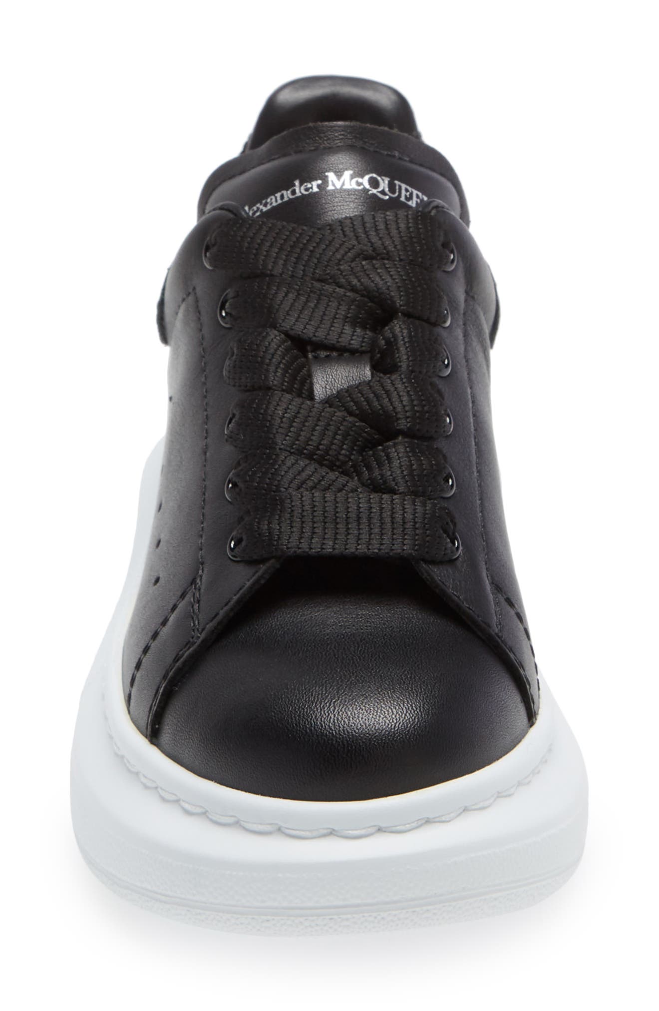McQueen Alexander McQueen Kids' Logo Heart Platform Sneaker, Alternate, color, 