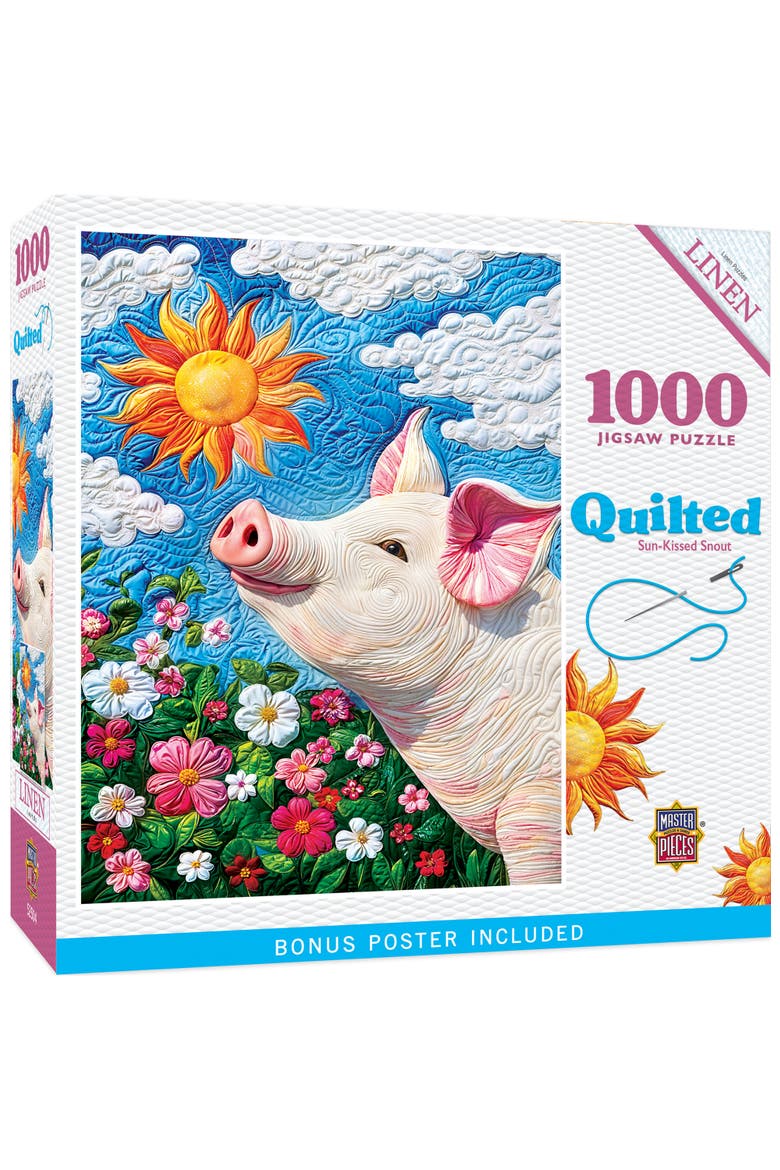 Sun-Kissed Snout 1000 Piece Puzzle, Main, color, Multicolor