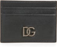 Dolce&Gabbana DG Logo Leather Card Case