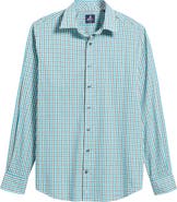 johnnie-O Kirtland Check Stretch Button-Down Shirt