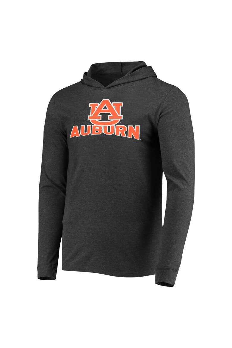 Men's Concepts Sport Navy/Heather Charcoal Auburn Tigers Meter Long Sleeve Hoodie T-Shirt & Jogger Pajama Set, Alternate, color, Navy
