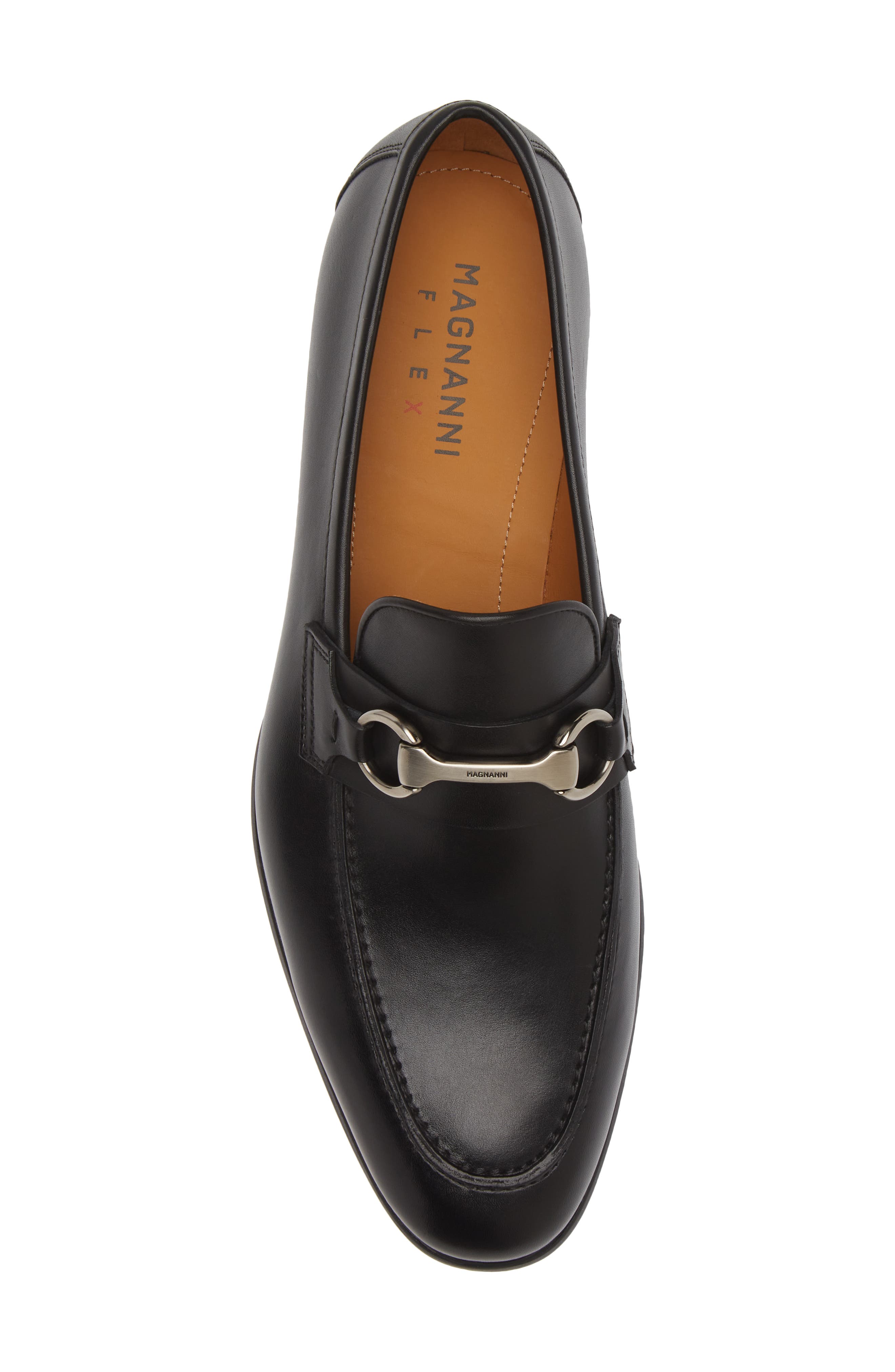 Magnanni Boden Water Resistant Apron Toe Bit Loafer, Alternate, color, 