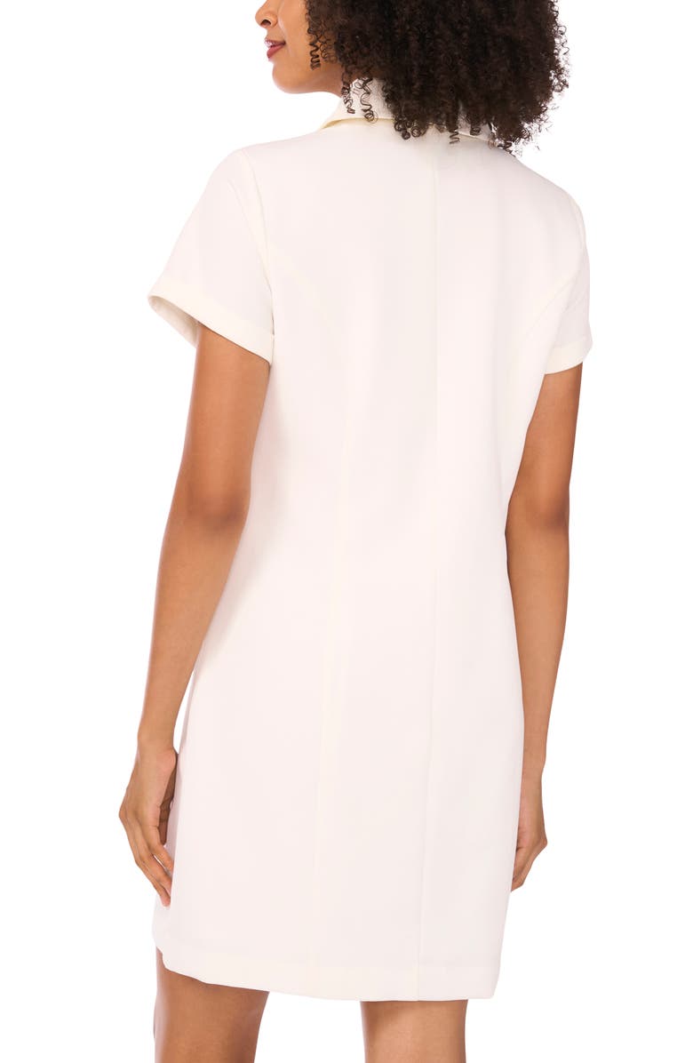 Ted Baker Laguna Scuba Knit Shirtdress, Alternate, color, New Ivory