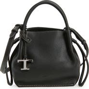 Tod's Small Buz Leather Bucket Bag