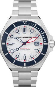 SPINNAKER Dumas Automatic Bracelet Watch, 44mm