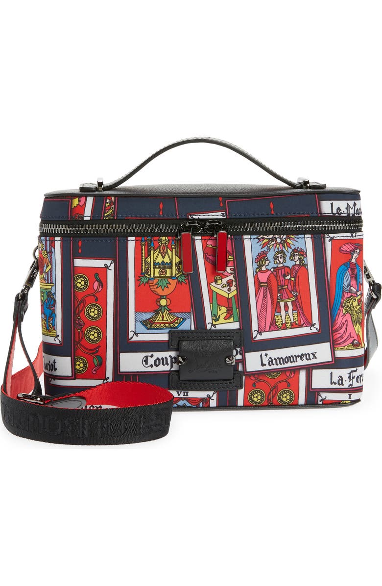 Christian Louboutin Kypipouch Tarot Print Crossbody Bag, Main, color,