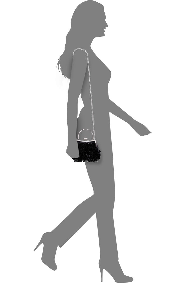 Nina Fleur Frame Clutch, Alternate, color,