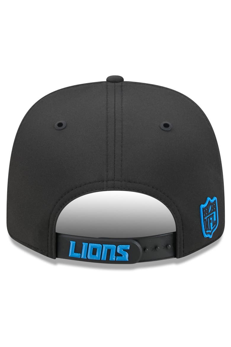 Men's New Era Black Detroit Lions 2026 Sideline 9SEVENTY Adjustable Hat, Alternate, color, Black