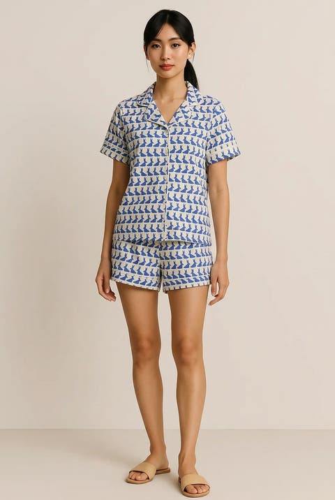 Cora Women's Short Pajama Set