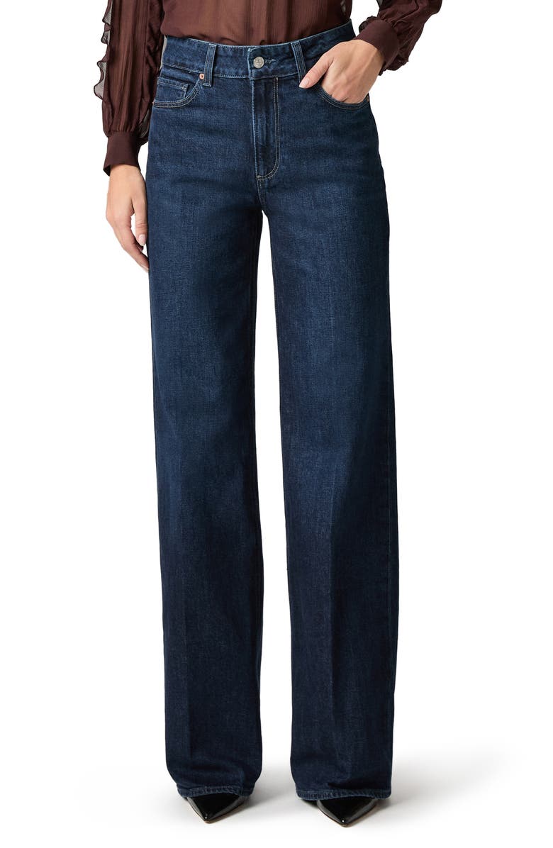 PAIGE Sasha High Waist Wide Leg Jeans, Main, color, Dwell