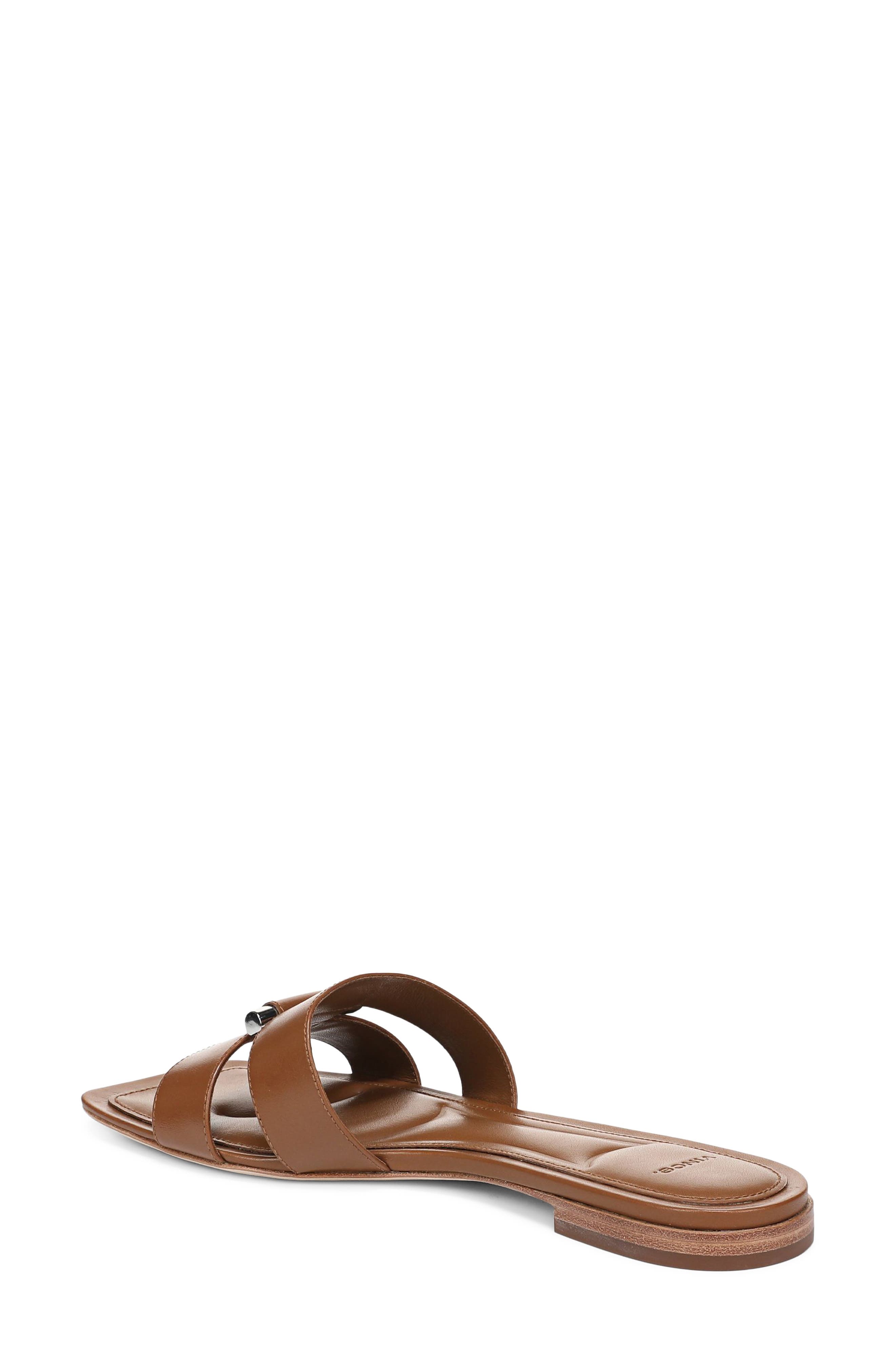 Piper Slide Sandal, Alternate, color, SADDLE