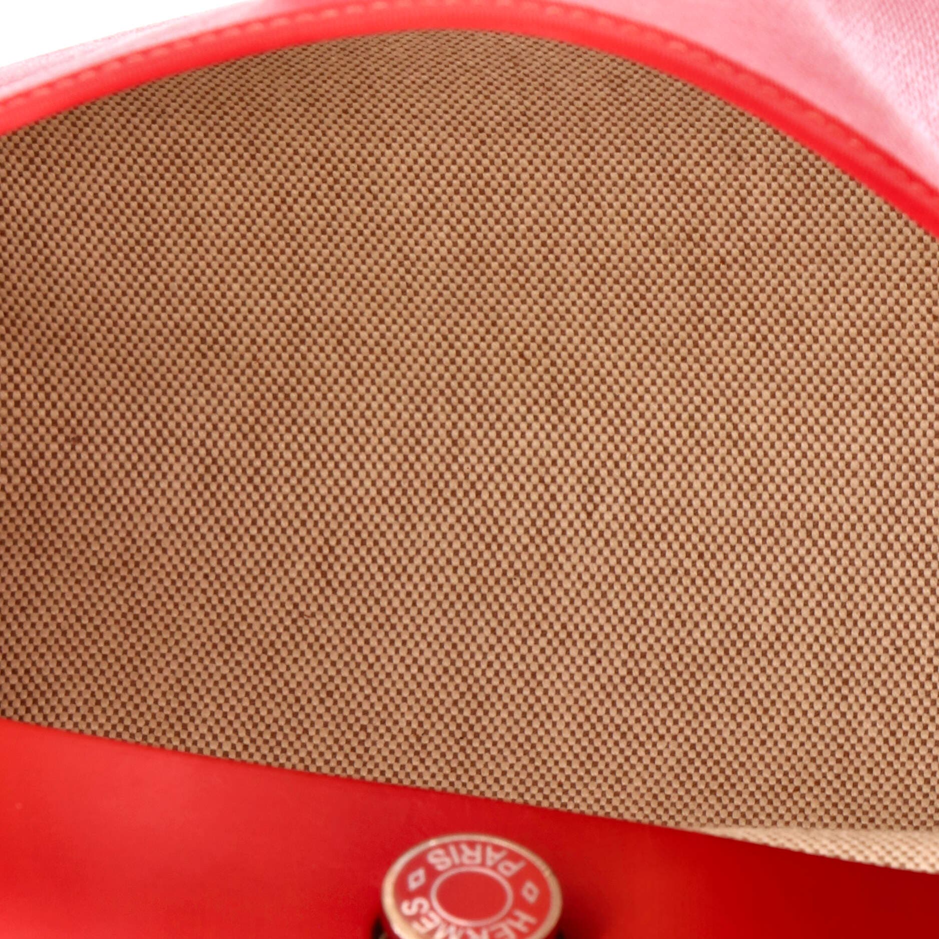 Herbag Zip Berline Vache Canvas and Leather 31, Alternate, color, Red
