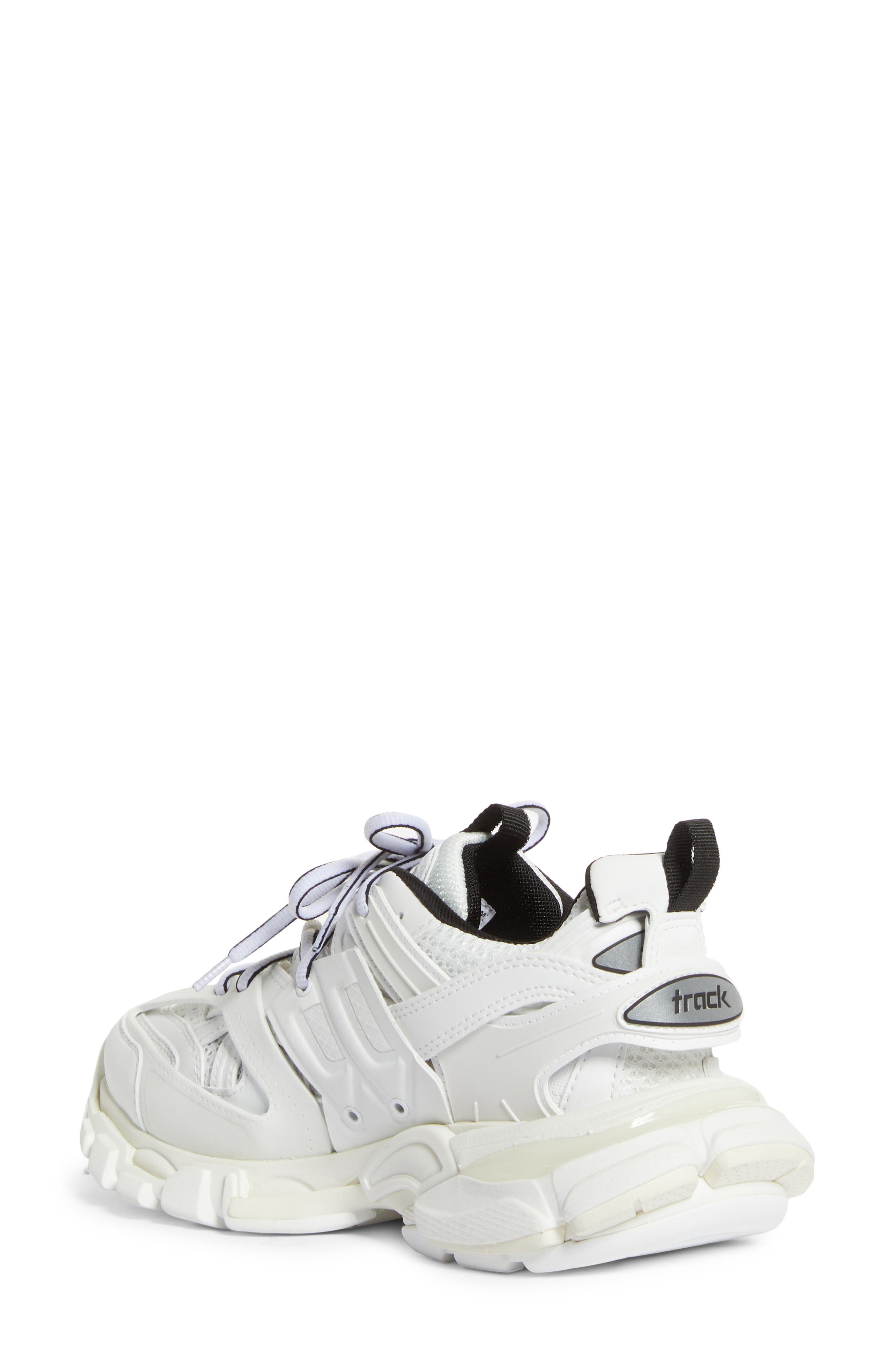 Balenciaga Track Sneaker, Alternate, color, White/ Black