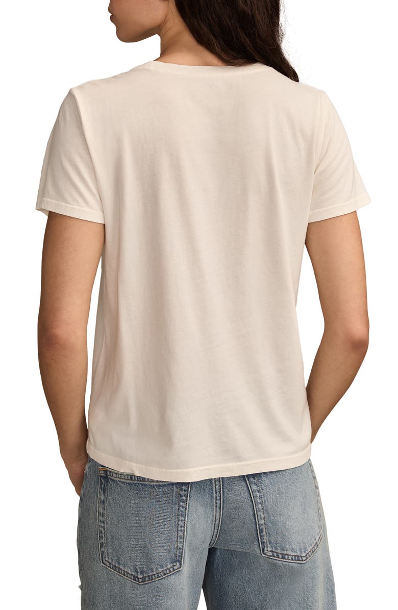 Lucky Brand High Desert Graphic T-Shirt, Alternate, color, Gardenia