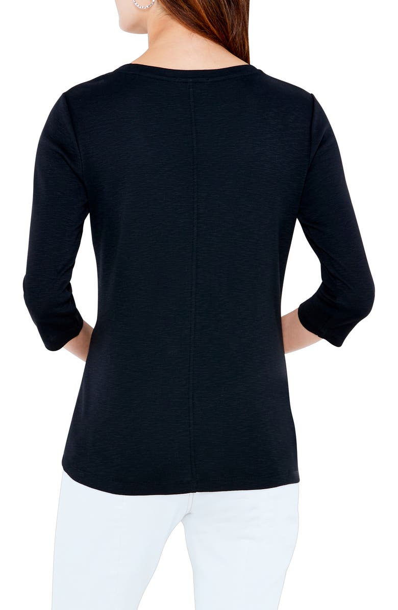 NZT by NIC+ZOE Boatneck T-Shirt, Alternate, color,