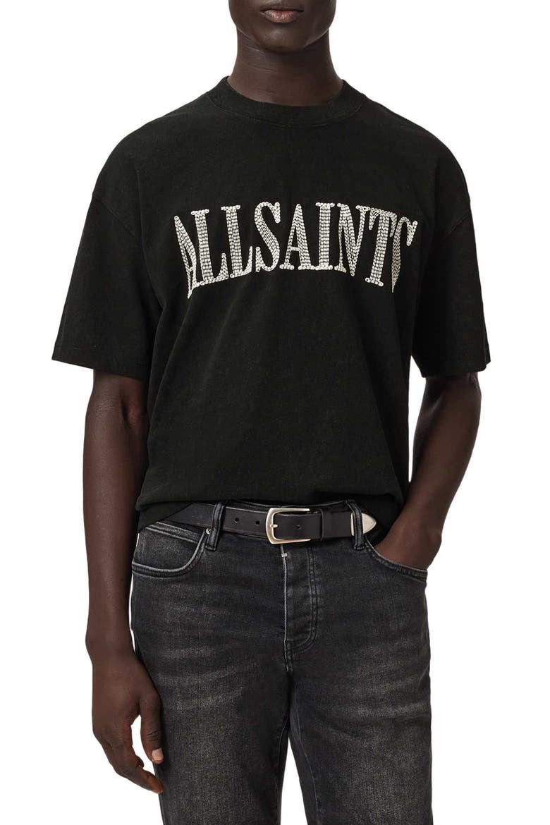 Dash Graphic T-Shirt, Alternate, color, WASHED BLACK