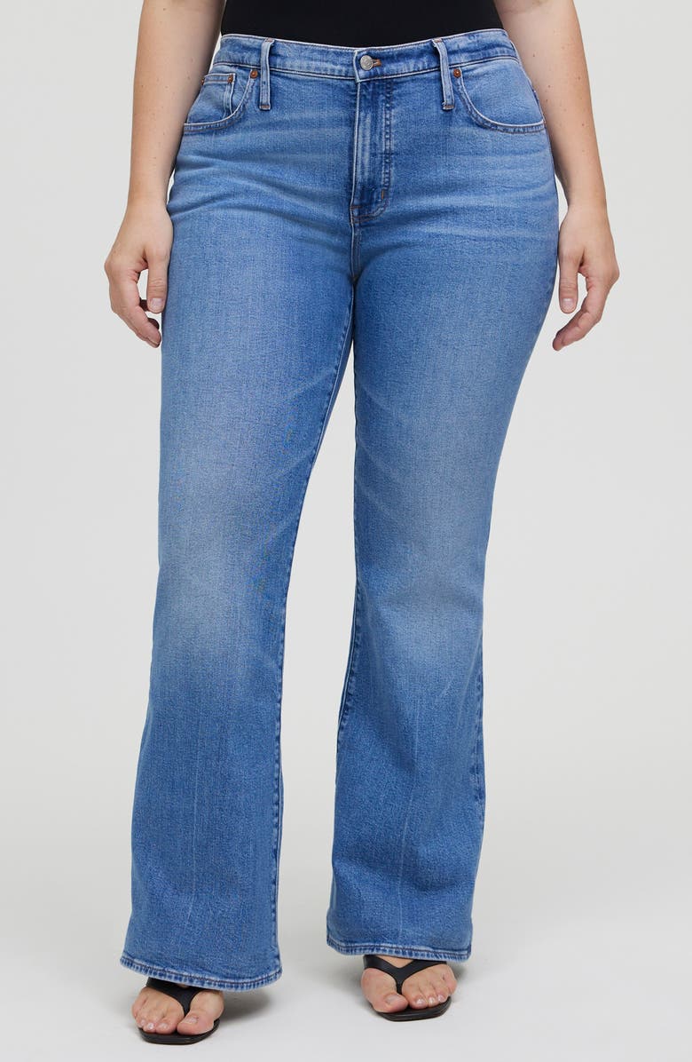 Madewell Flea Market High Waist Flare Jeans, Alternate, color, 