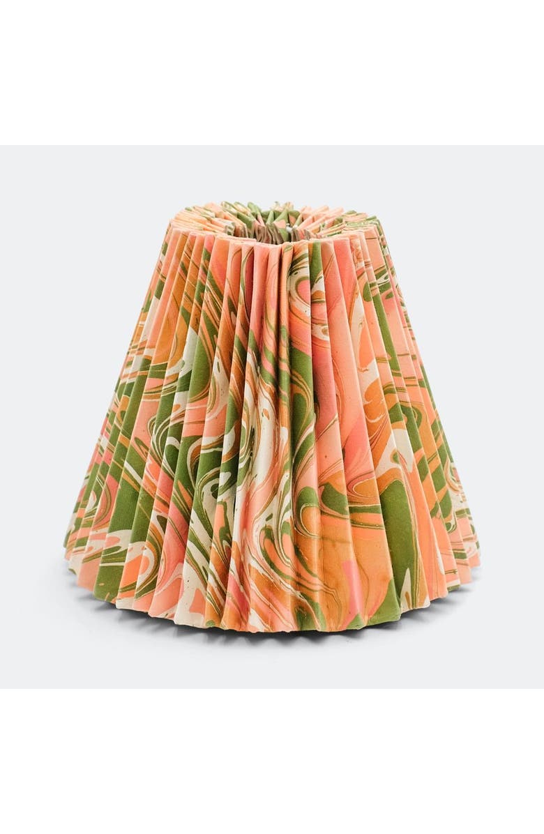 Inner Child 8" Pleated Empire Lampshade, Main, color, Peony Bloom