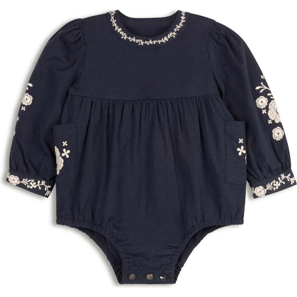 Ely's & Co. Looms Floral Embroidered Collection In Black