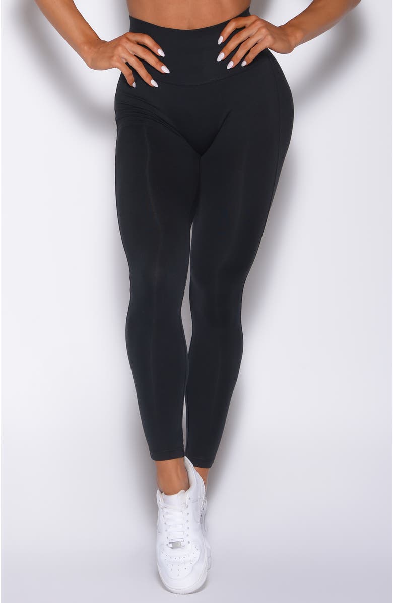 Bombshell Sportswear Sexy Back Leggings, Main, color, Black