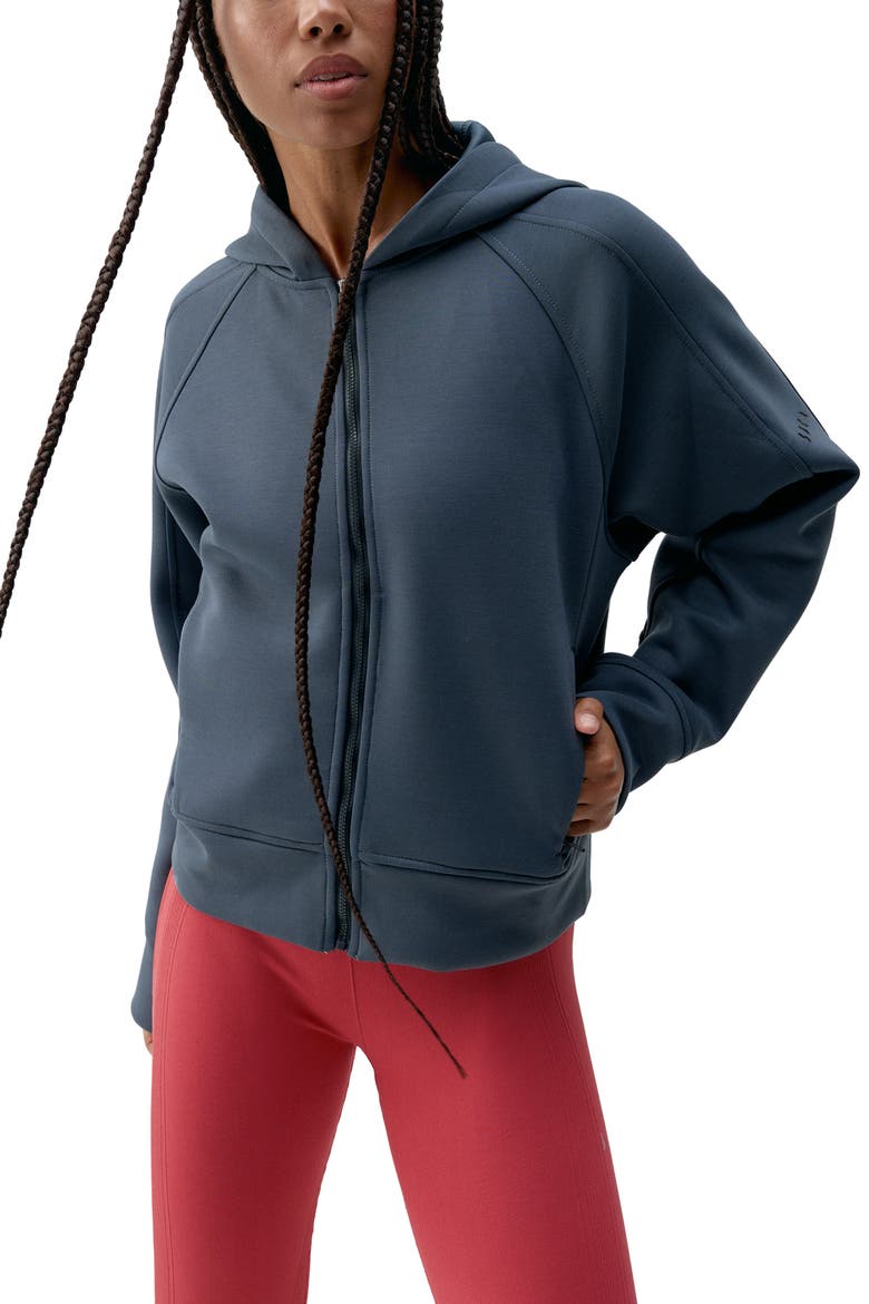 Elsa Performance Sport Sweatshirt, Alternate, color, Blue Grey