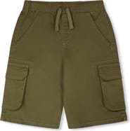 Deux par Deux Stretch Twill Bermuda with Cargo Pockets
