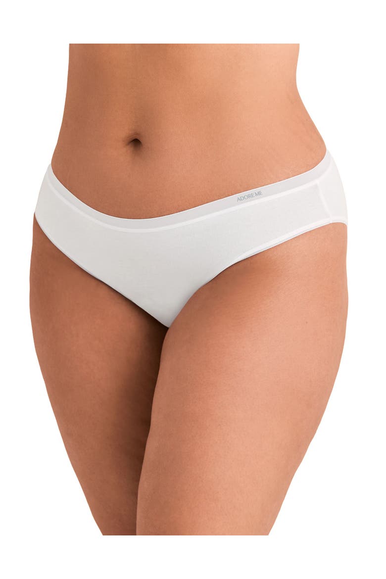 Everly Bikini Panties, Main, color, White