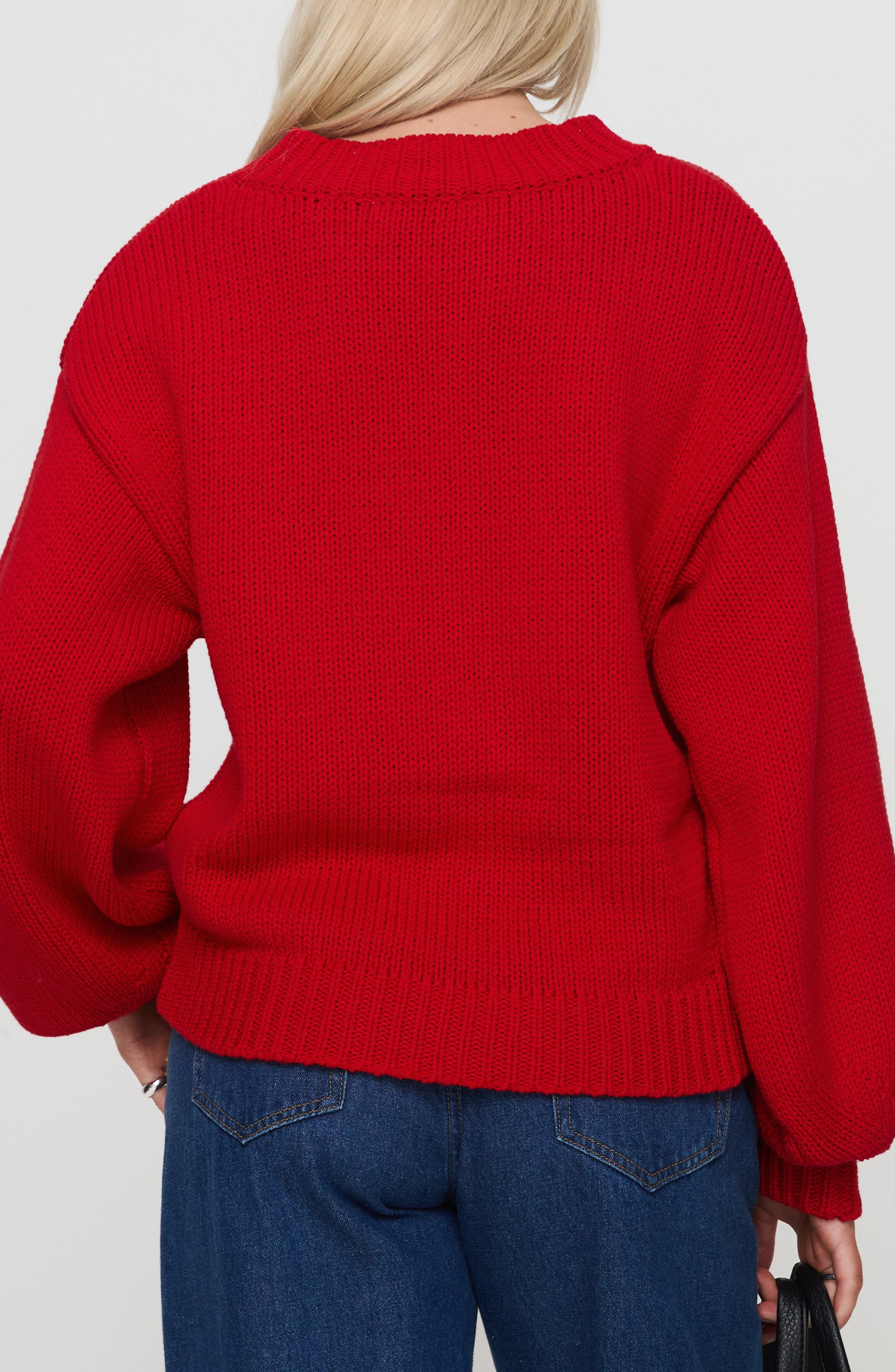 Harmony Balloon Sleeve Sweater - image 2