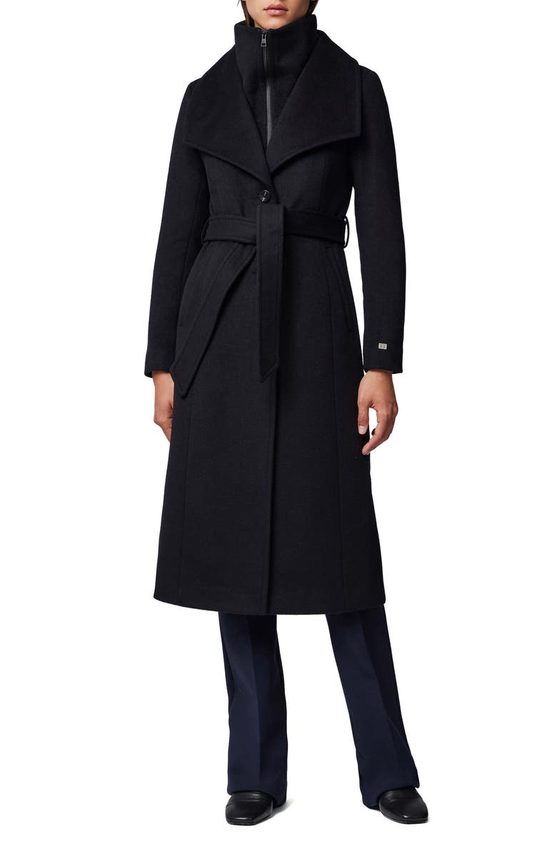 Soia & Kyo Ilana Wool Blend Coat, Main, color,