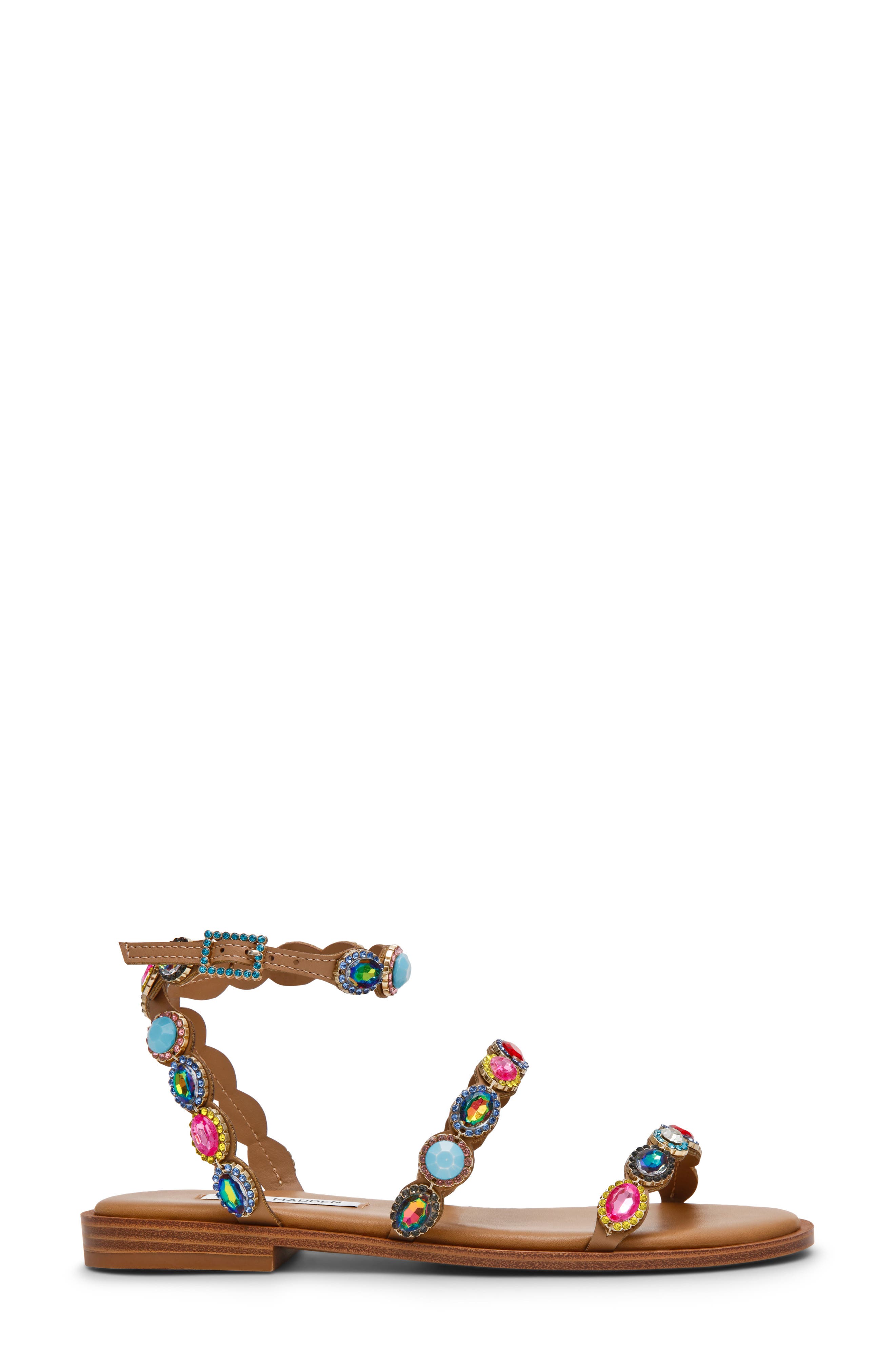 Steve Madden Tawnie Ankle Strap Sandal, Alternate, color, Bright Multi