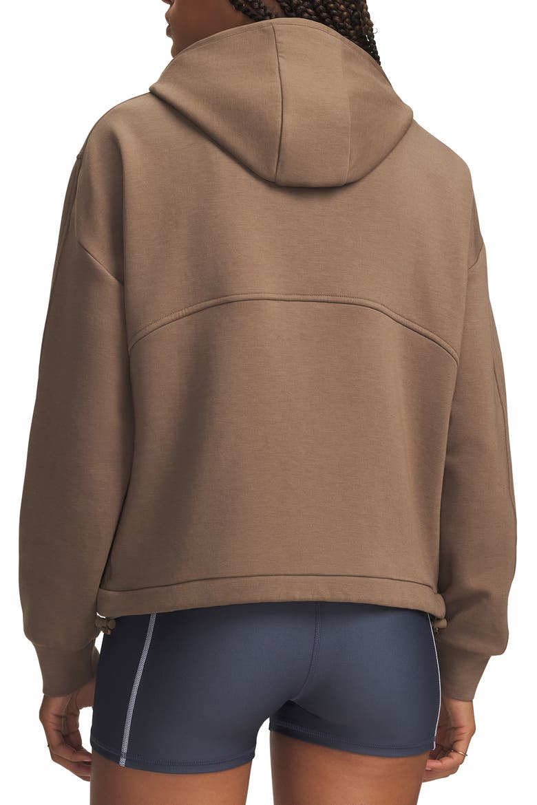 Unstoppable Fleece Full Zip Hoodie, Alternate, color, 219 DESERT TAUPE