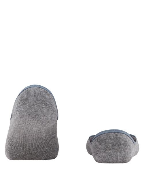 Falke Step Cotton High Cut No Show Socks In Gray