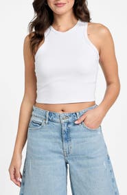 GUESS Minka Racerback Rib Tank