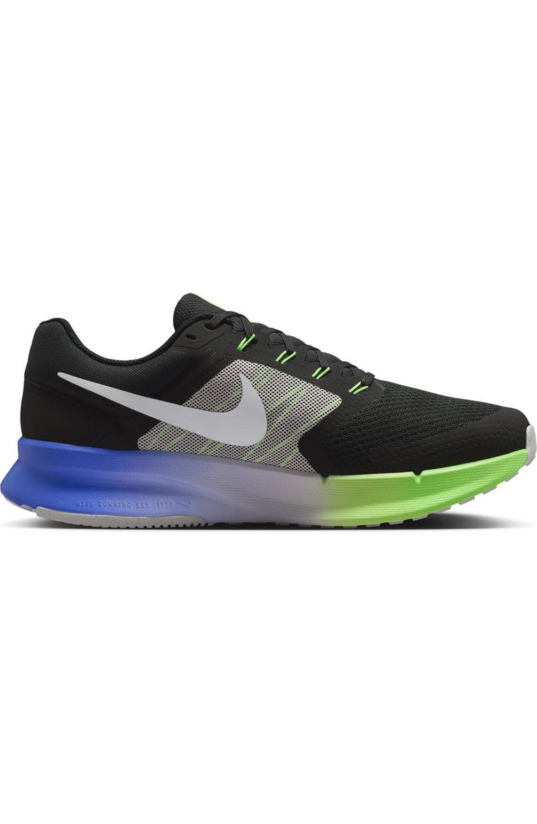 Nike Run Swift 3 Running Shoe, Alternate, color, Black/ White